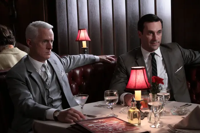 Roger Sterling and martini